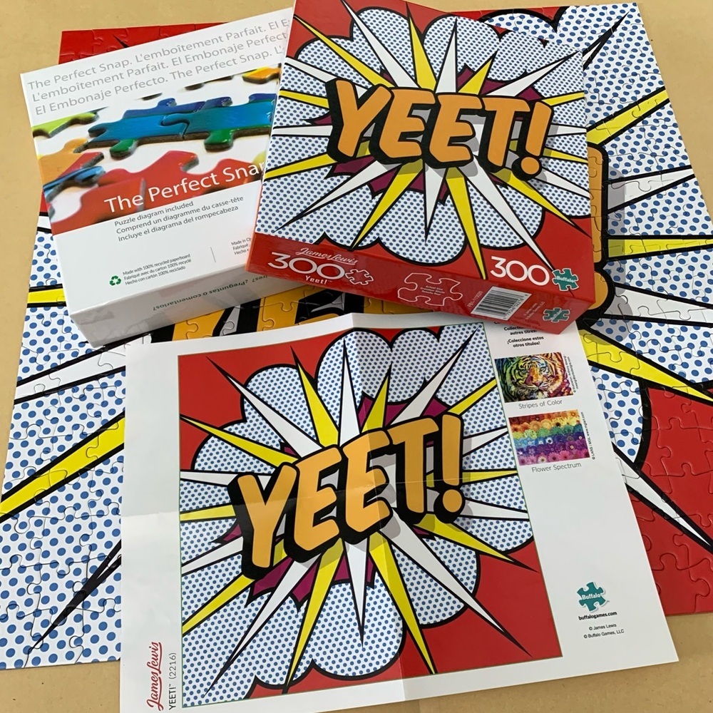 YEET Humorous Comic Color Explosion 300 Large Pieces Jigsaw Puzzle Poster Hobby - Picture 4 of 5